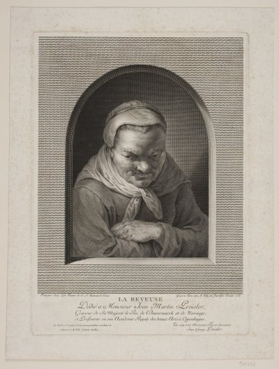 Die Träumerin von Johan Georg Preisler