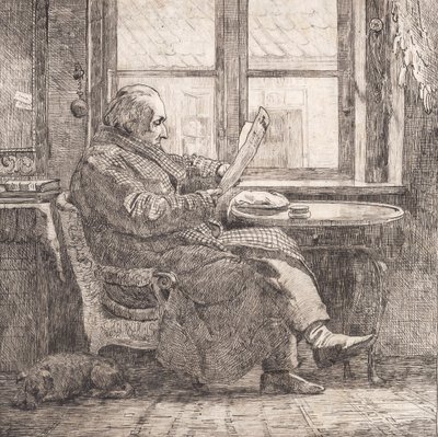Justizrat Emanuel Bonnevie von Johan Thomas Lundbye