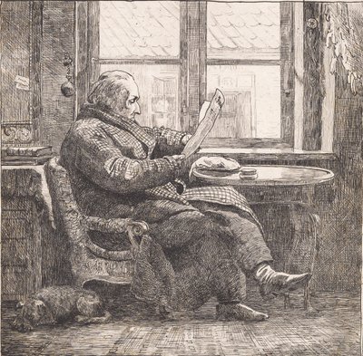 Justizrat Emanuel Bonnevie von Johan Thomas Lundbye