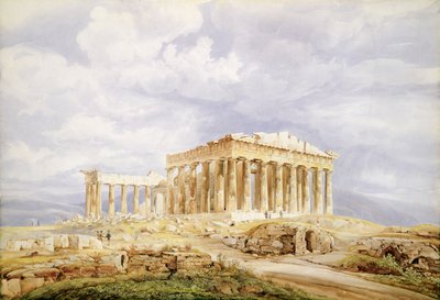 Das Parthenon, Athen von Johan Wolfensberger