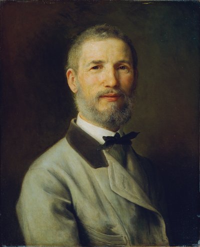 Selbstporträt mit 60 Jahren von Johann Baptist Reiter