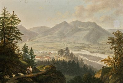 Umgebung der Ruine Habsburg von Johann Caspar Rahn