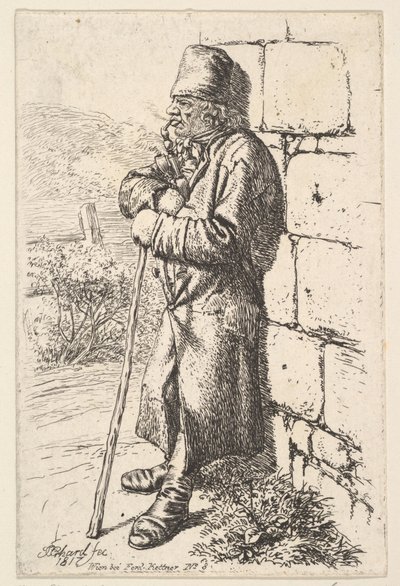 Der Tabakraucher von Johann Christian Erhard