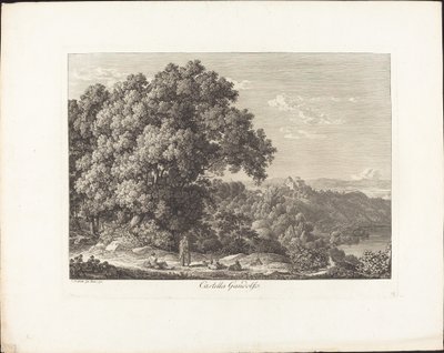 Castel Gandolfo von Johann Christian Reinhart