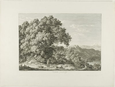 Schloss Gandolfo von Johann Christian Reinhart