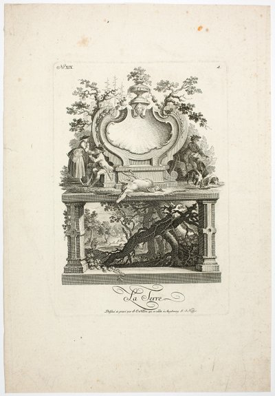 Erde von Johann Esaias Nilson