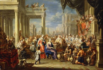 Die Hochzeit zu Kana von Johann Georg Platzer