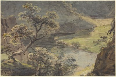 Flusslandschaft von Johann Georg von Dillis