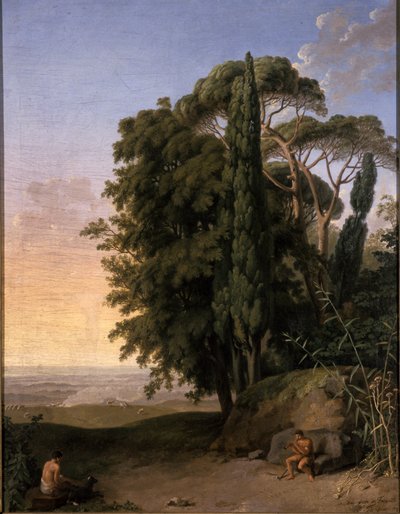 Landschaft bei Frascati, 1783 von Johann Heinrich Wilhelm Tischbein