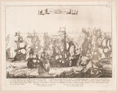Seeschlacht bei Öland, 1564 von Johann Husman