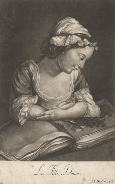 Das süße Mädchen von Johann Jacobus Haid