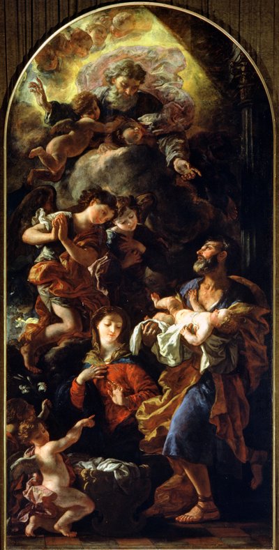 Die Heilige Familie von Johann Karl Loth