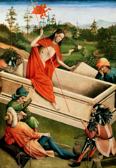 Die Auferstehung, 1456 von Johann Koerbecke