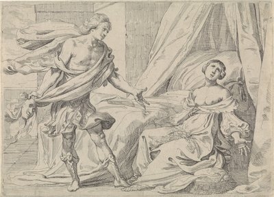 Cephalus gibt sich Procris zu erkennen von Johann Liss