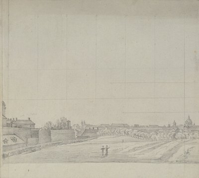 Blick von Wien nach Süden von Johann Peter Krafft