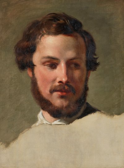 Kopf eines jungen Mannes von Johann Peter Krafft