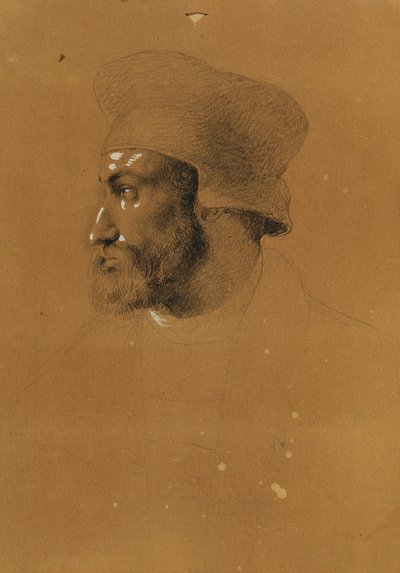 Kopfstudie zu Faust von Johann Peter Krafft