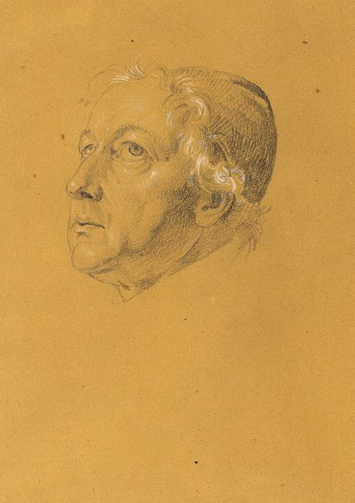 Studie zu "Manfreds Sterbestunde" von Johann Peter Krafft