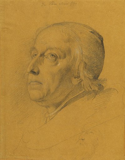 Studie zu Manfreds Sterbestunde von Johann Peter Krafft