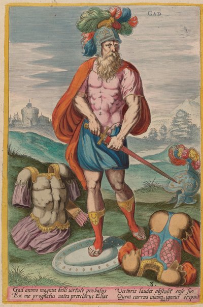 Gad, ca. 1585 von Johann Sadeler I