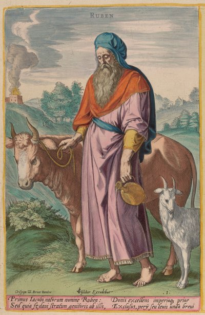 Ruben, um 1585 von Johann Sadeler I