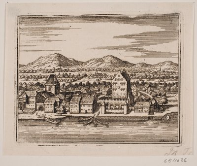 Eine Stadt mit einem Fluss von Johanna Fosie