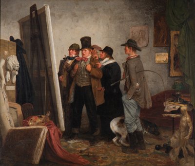 Ländliche Kenner, 1855 von Johannes Adam Simon Oertel