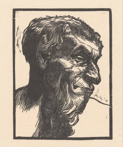 Kopf eines Fauns von Johannes Josephus Aarts