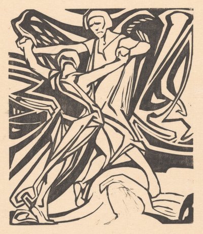 Jakob ringt mit dem Engel von Johannes Josephus Aarts