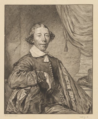 Porträt eines Mannes von Johannes Kornlein