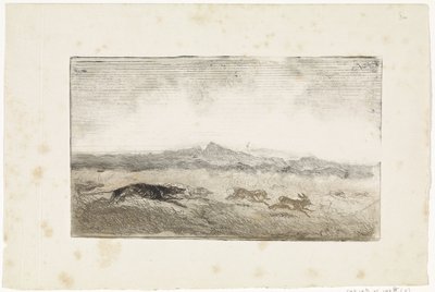 Hasenjagd von Johannes Tavenraat