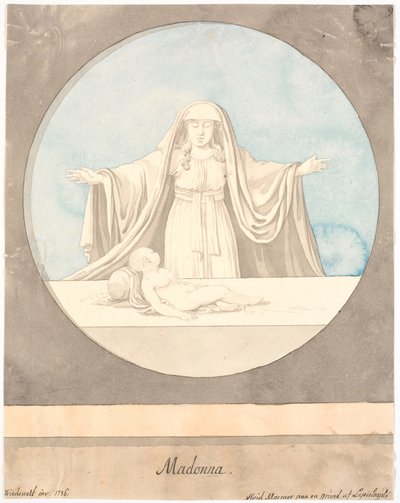 Madonna mit Kind von Johannes Wiedewelt