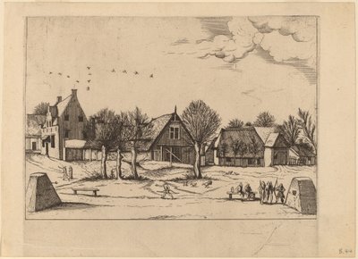 Dorf von Johannes van Doetechum, the Elder and Lucas