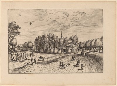 Bauernhof von Johannes van Doetechum, the Elder and Lucas