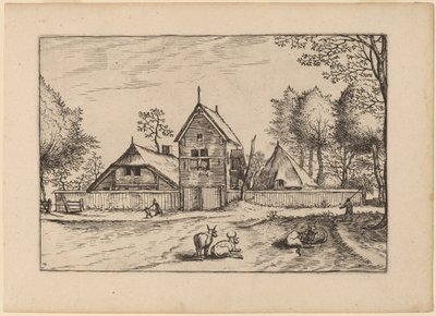 Bauernhof von Johannes van Doetechum, the Elder and Lucas