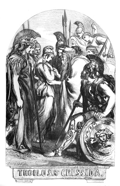 Troilus und Cressida von John (after) Gilbert