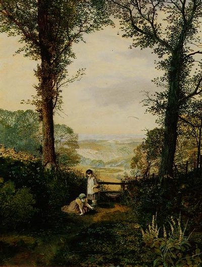 Ein Burnsall-Tal, Wharfedale von John Atkinson Grimshaw