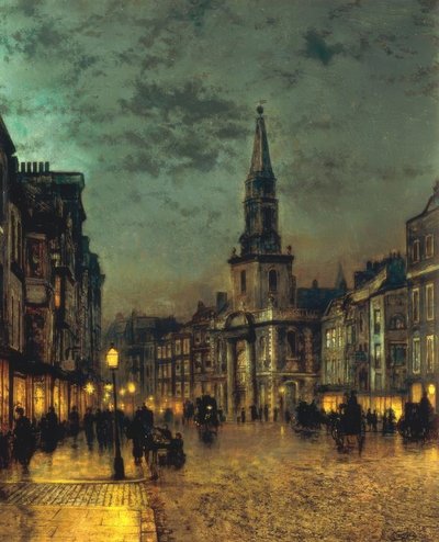 Blackman Street, Borough, London von John Atkinson Grimshaw