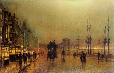 Glasgow von John Atkinson Grimshaw