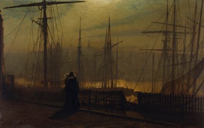 Wieder zu Hause von John Atkinson Grimshaw
