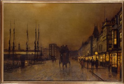 J.A. Grimshaw, Glasgow von John Atkinson Grimshaw