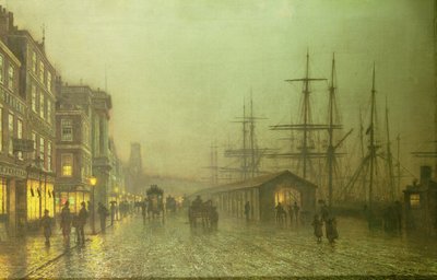 Liverpool Docks von John Atkinson Grimshaw