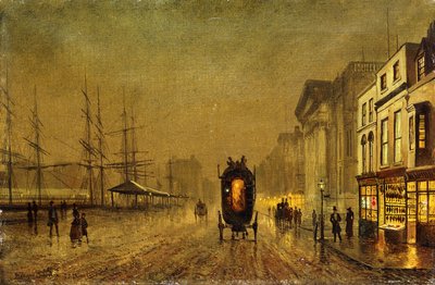 Liverpool Docks von John Atkinson Grimshaw