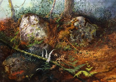 Newlay Wood von John Atkinson Grimshaw