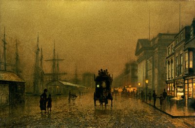 Salthouse Dock, Liverpool von John Atkinson Grimshaw