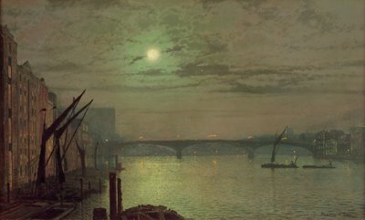 Southwark-Brücke, 1882 von John Atkinson Grimshaw