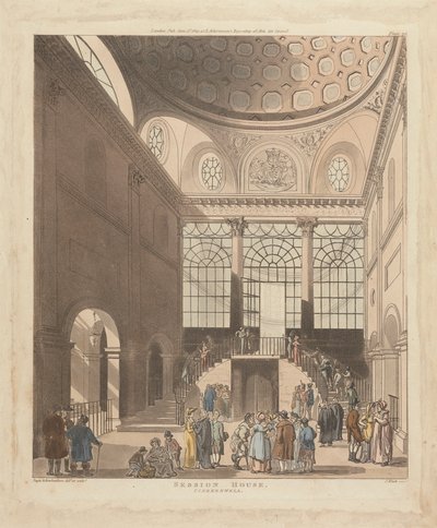 Sessions House, Clerkenwell Green von John Bluck