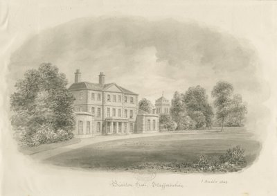 Bishton Hall von John Buckler