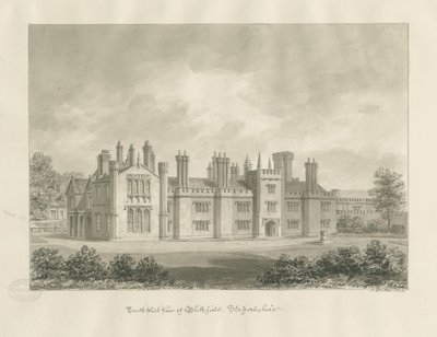 Blithfield Hall von John Buckler