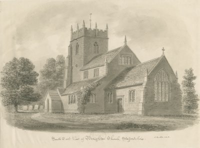 Broughton Kirche von John Buckler